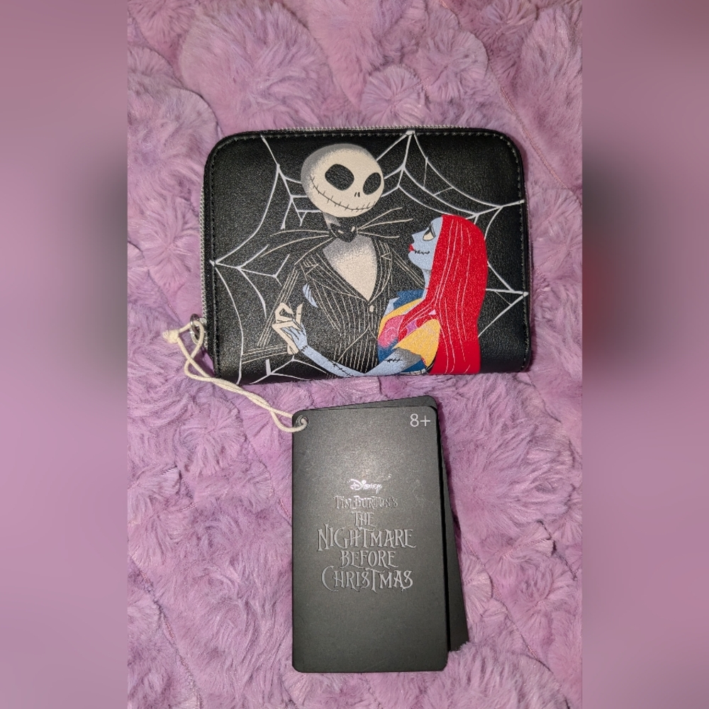 Nightmare Before Christmas Loungefly Zip Wallet NWT